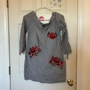 Off the shoulder dress